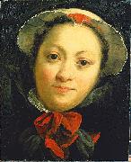 Carl Gustaf Pilo Portrait of Mrs Charlotta Pilo oil painting on canvas